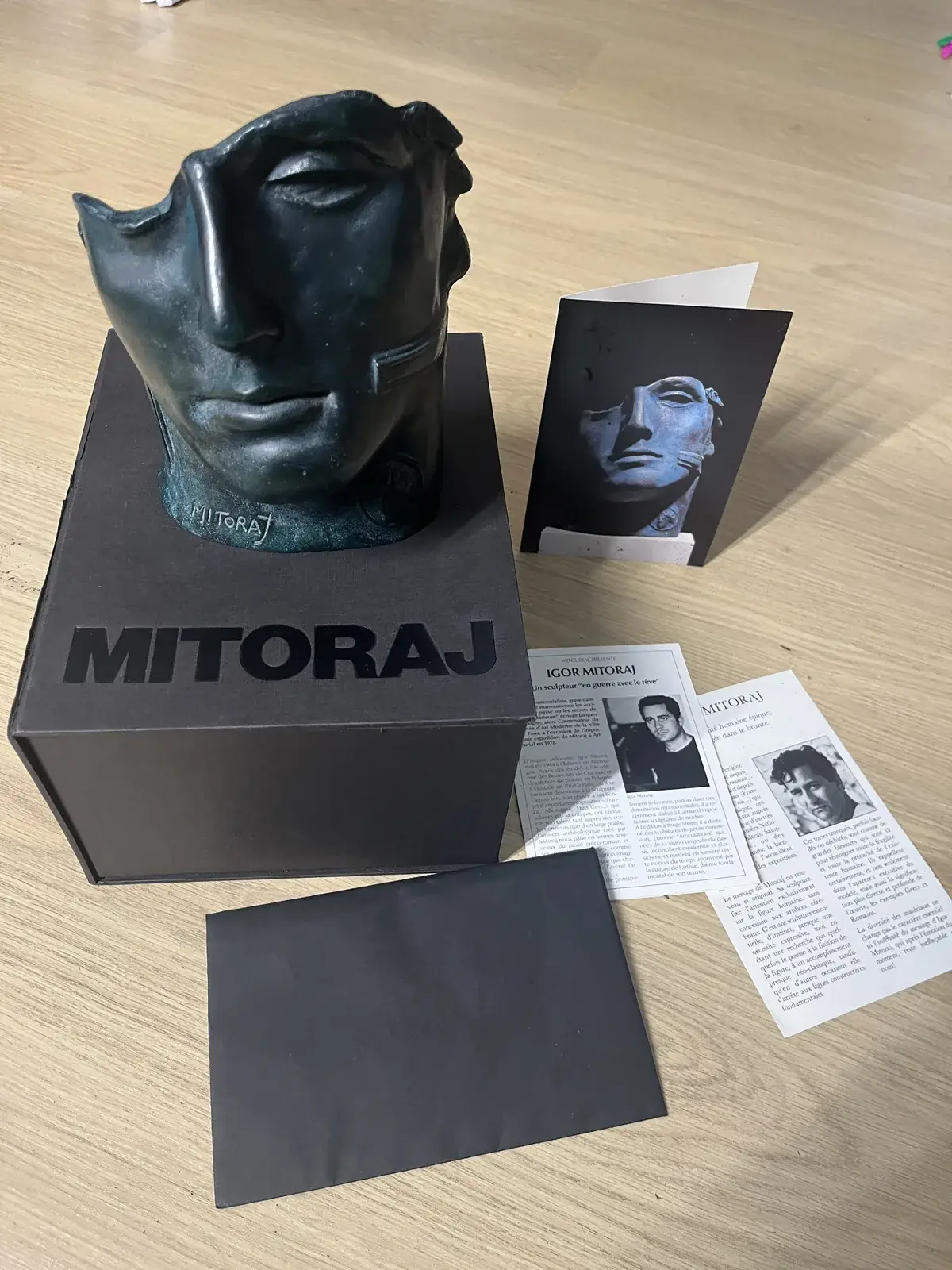 Centurione II (1987) — Igor Mitoraj, placed on original MITORAJ presentation box, Ed. 1500