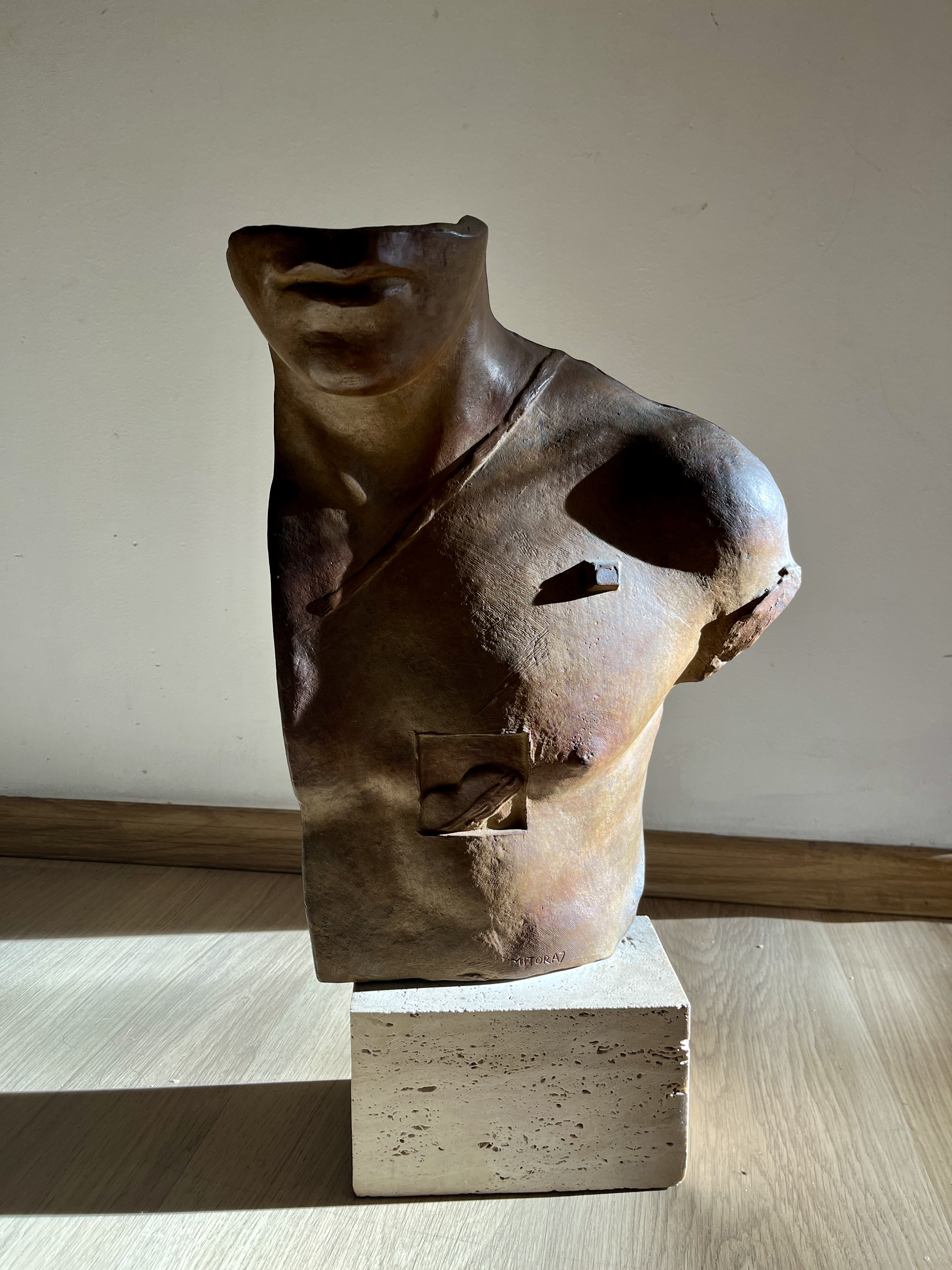 Persée 1988 brown patina variant — Igor Mitoraj